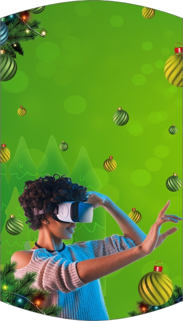 Celebremos la navidad a través de nuestra  realidad virtual
