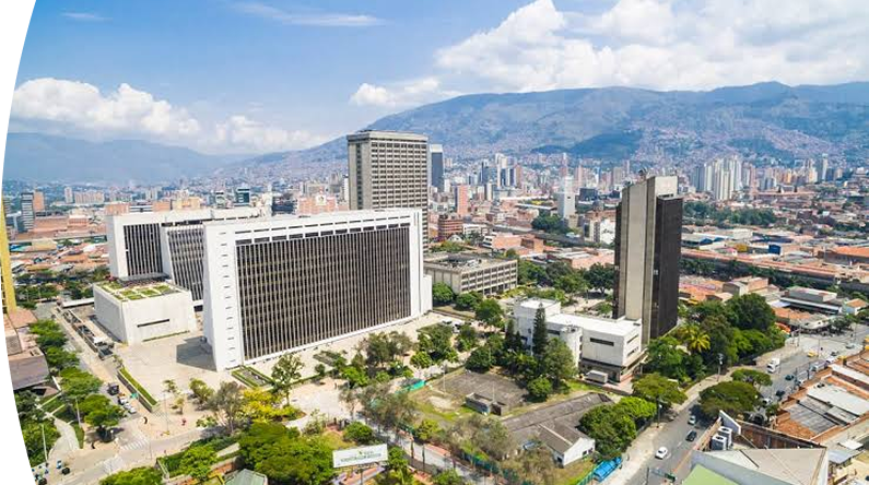 Fotografía del municipio de Medellín