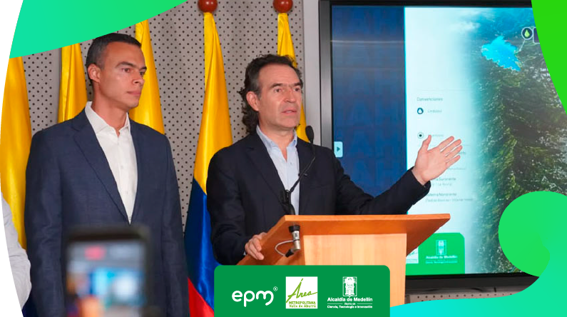 Alcalde Federico Gutiérrez anunció que se levanta temporalmente el racionamiento de agua en Medellín