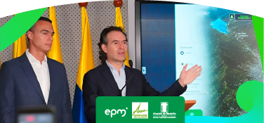 Alcalde Federico Gutiérrez anunció que se levanta temporalmente el racionamiento de agua en Medellín