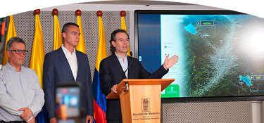 Alcalde Federico Gutiérrez anunció que se levanta temporalmente el racionamiento de agua en Medellín