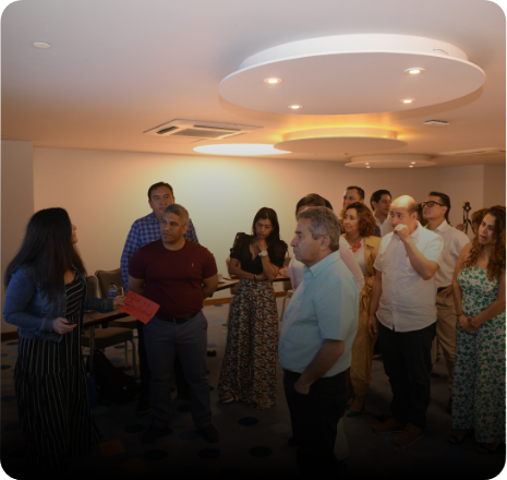 Personas reunidas