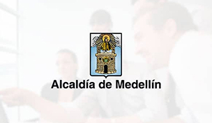 Imagen con logo de la Alcaldía de Medellín