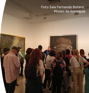 Foto Sala Fernando Botero, Museo de Antioquia
