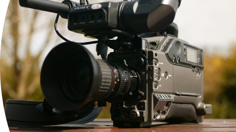 Cámara de grabación profesional