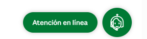 Ícono de atención en línea EMA