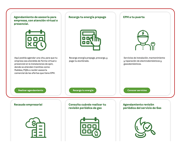 Visualización paso 3, Seleccionar la transacción que se requiera