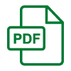 Icono de documento PDF color verde
