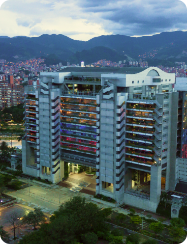 Fotografría tomada al edificio de EPM