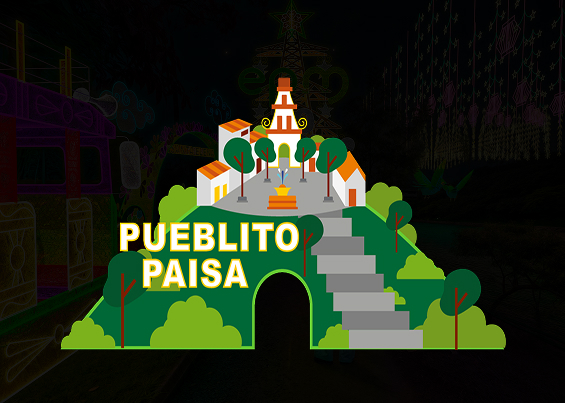 Ilustración del Cerro Nutibara