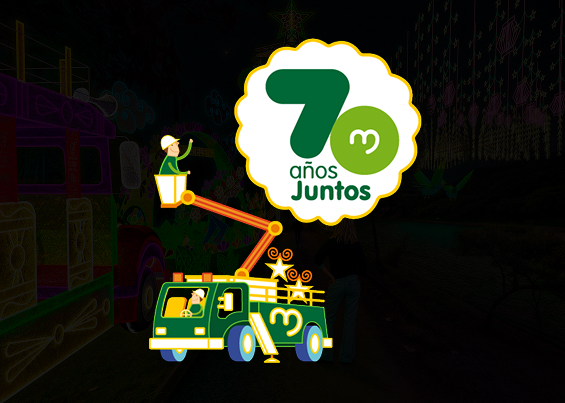 Ilustración carro de EPM con canasta