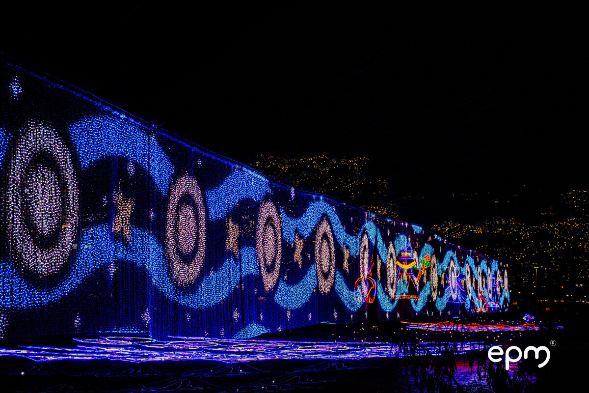 Fotografía Alumbrados Navideños EPM 2024