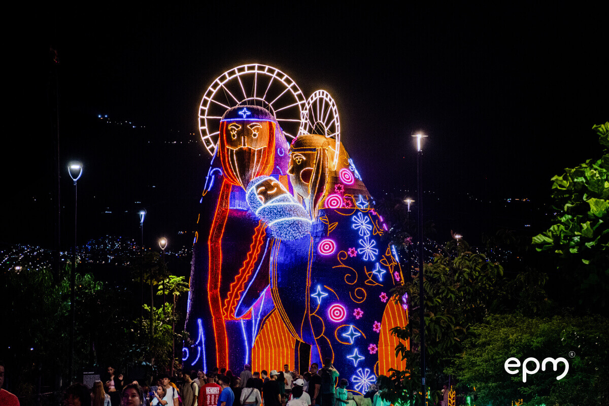 Fotografía Alumbrados Navideños de Jesús, María y José
