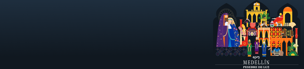 Ilustración de las figuras más representativas de la navidad