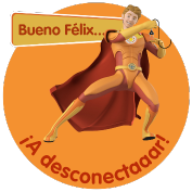 Ilustración de Félix, el guardián de la energía