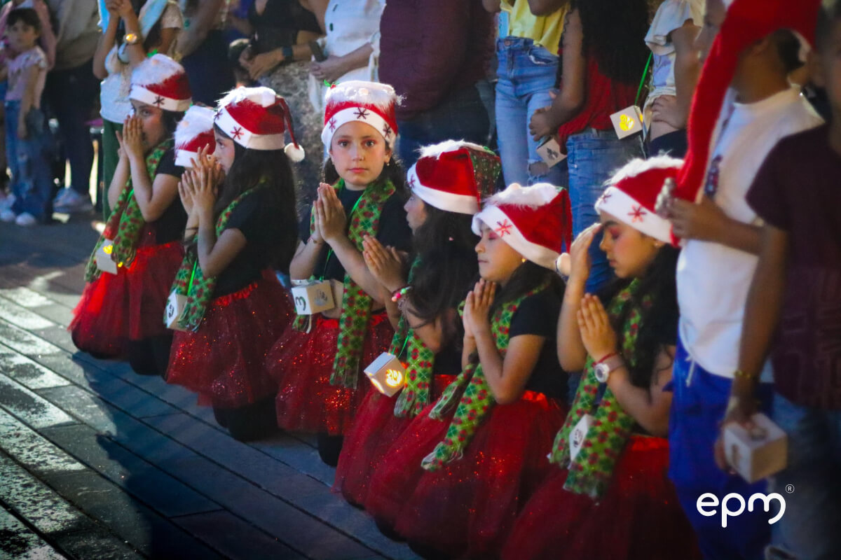 Fotografías de alumbrados navideños del municipio de Alejandría 