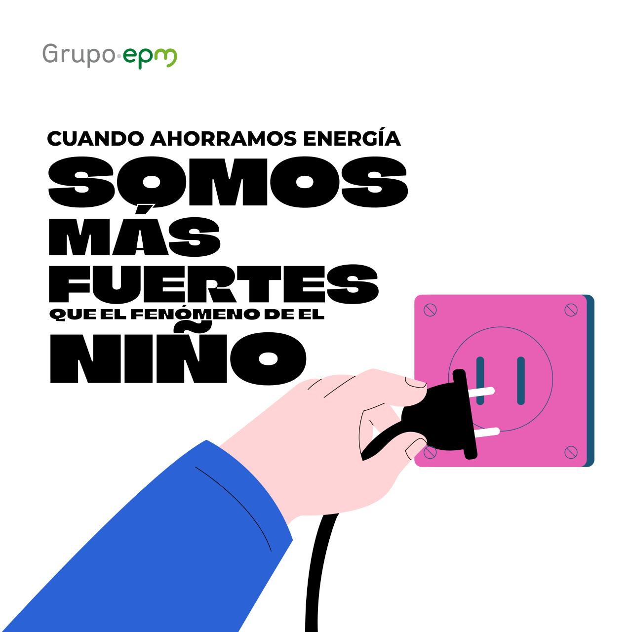 Cuando ahorramos energía somos más fuertes que el fenómeno del niño