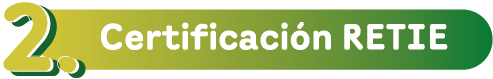 2. Certificación RETIE