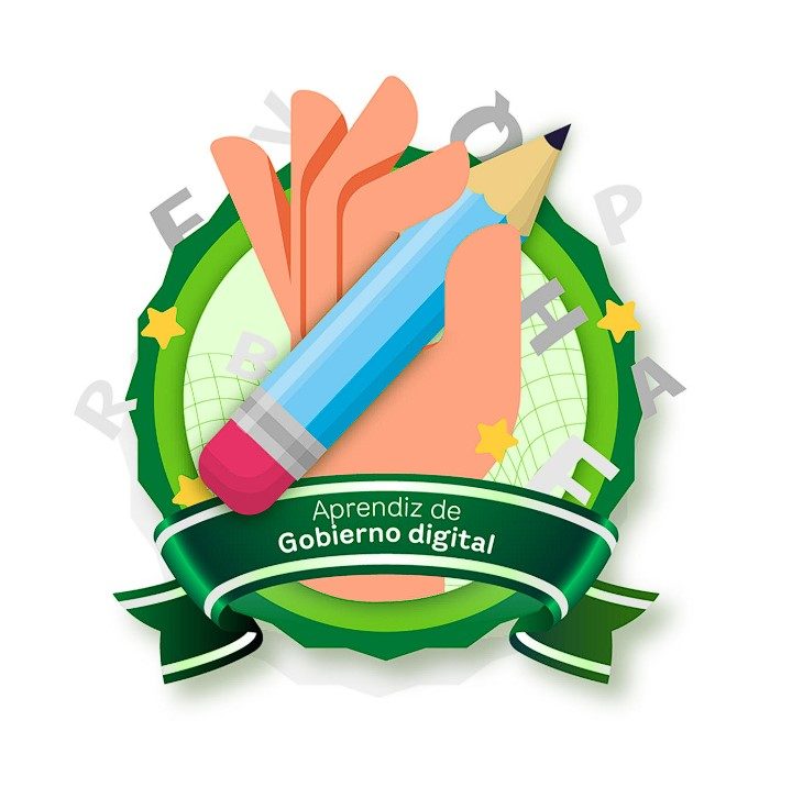 Insignia de aprendiz de gobierno digital