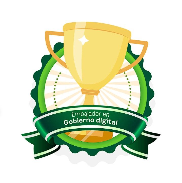 Insignia de embajador en gobierno digital