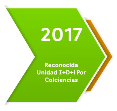 2017-1: Reconocida I+D+i por Colciencias
