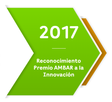 2017: Reconocimiento Premio AMBAR a la Innovación