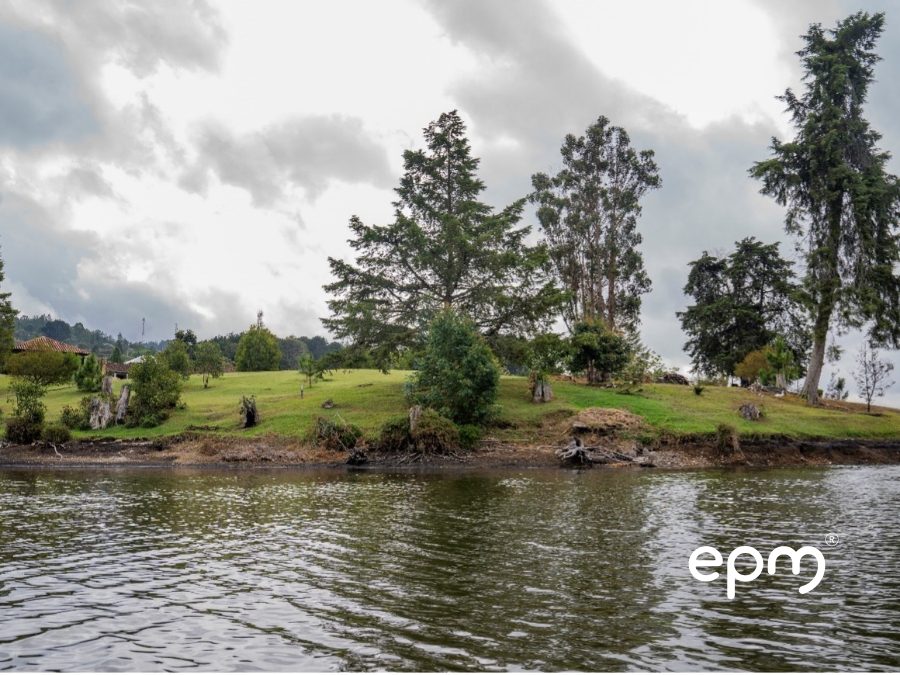 Imagen de represa de Guatapé