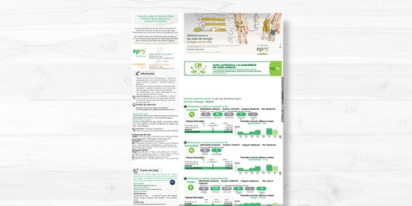 Imagen de la factura EPM