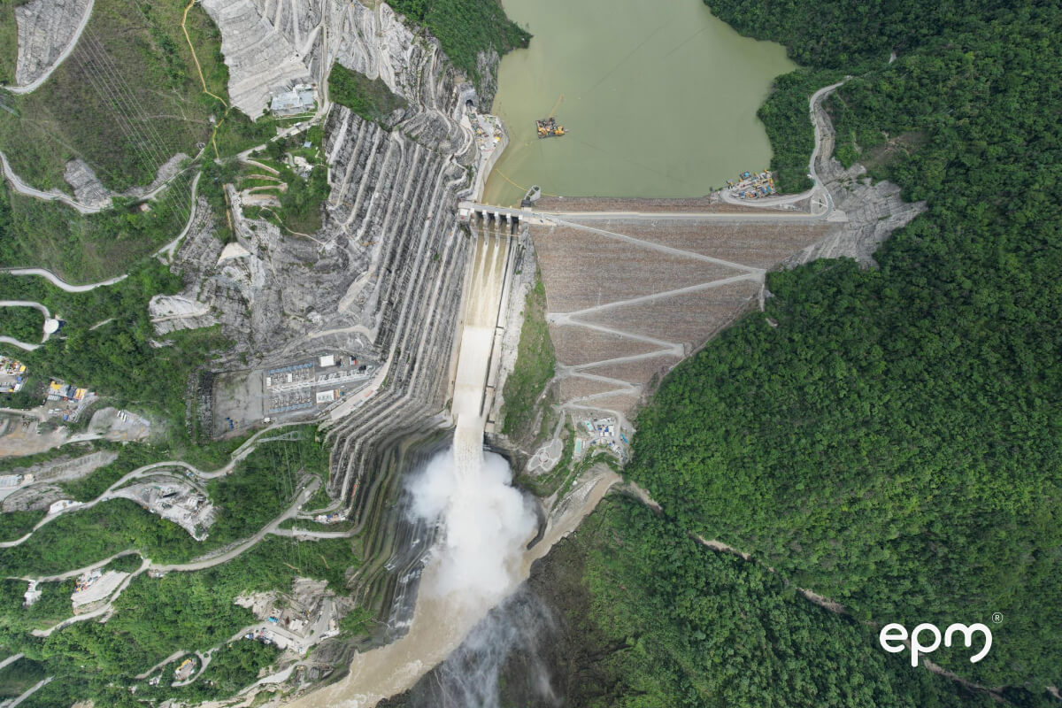 Fotografías del proyecto Hidroituango
