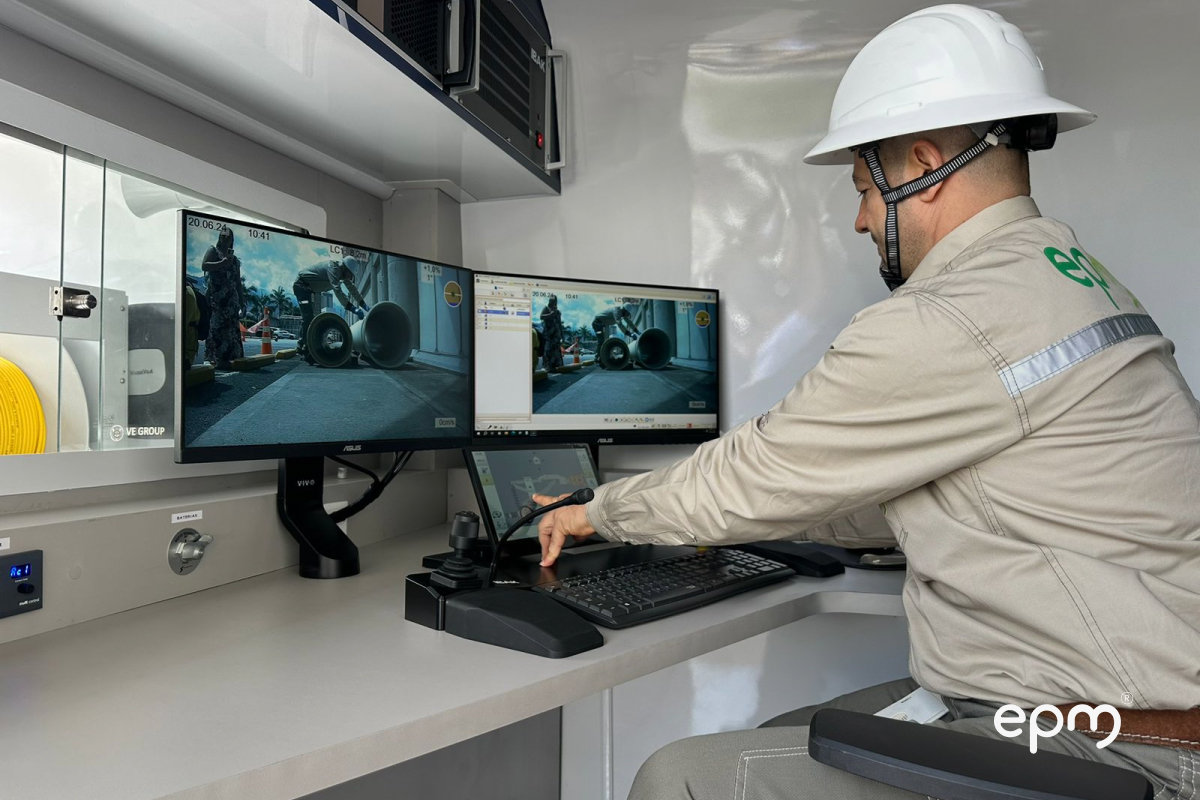 EPM adquiere equipos de última tecnología para inspección y diagnóstico de redes de alcantarillado