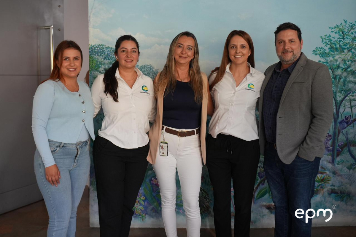 Equipo de EPM y Corantioquia acompaña iniciativas comunitarias para la conservación ambiental en el Norte de Antioquia.