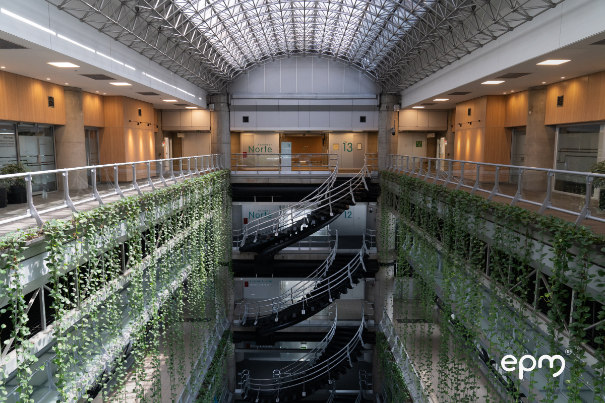Interior edificio EPM