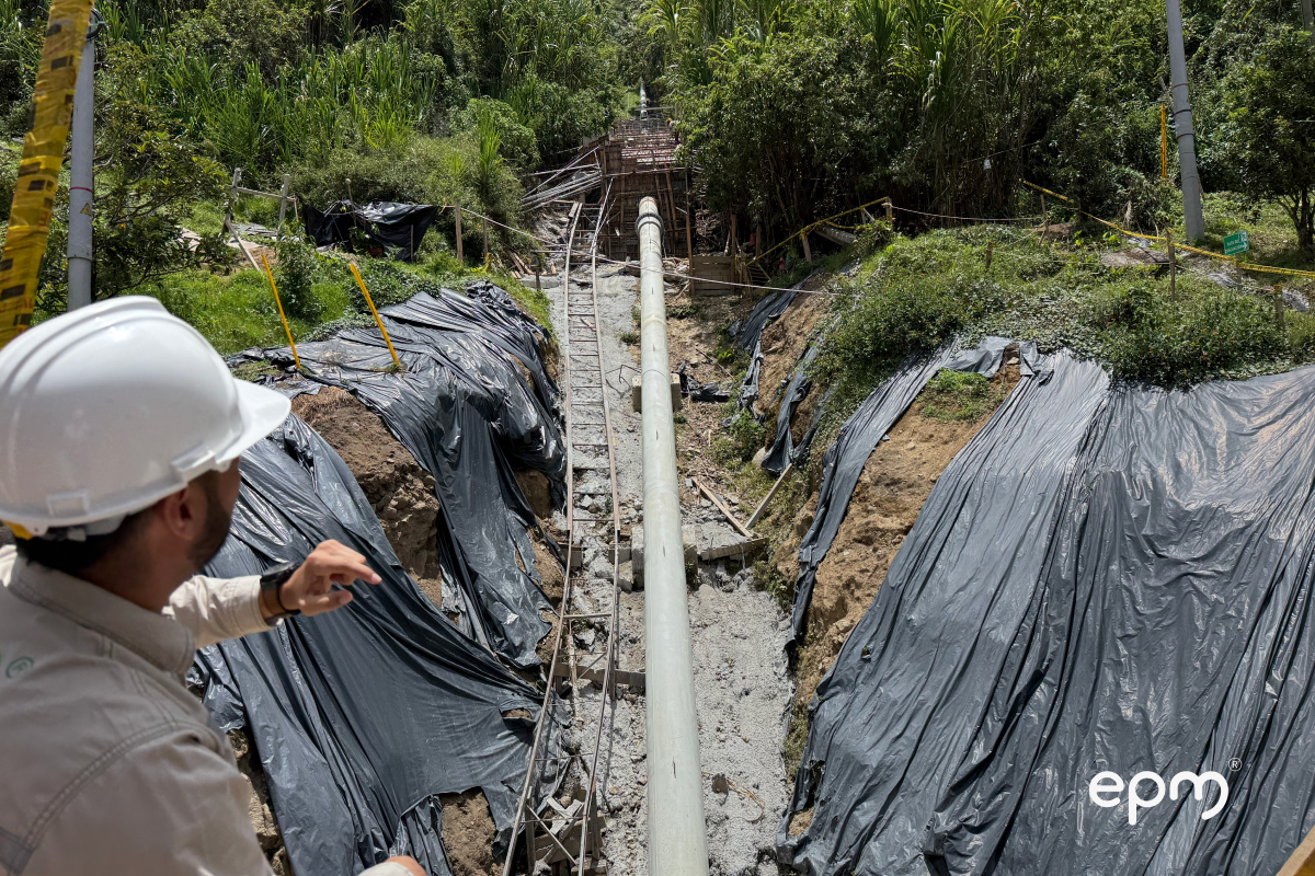 Intervención en infraestructura de la cadena hidroeléctrica Sonsón para mejorar la confiabilidad del suministro de energía.