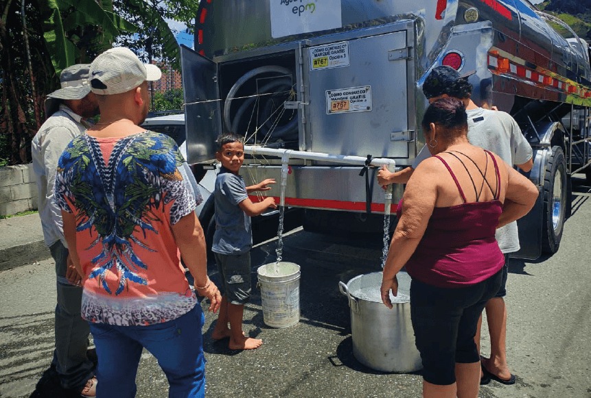 EPM ha restablecido el servicio de acueducto a 1.360.000 personas de los sectores con interrupción por la modernización de la planta La Ayurá