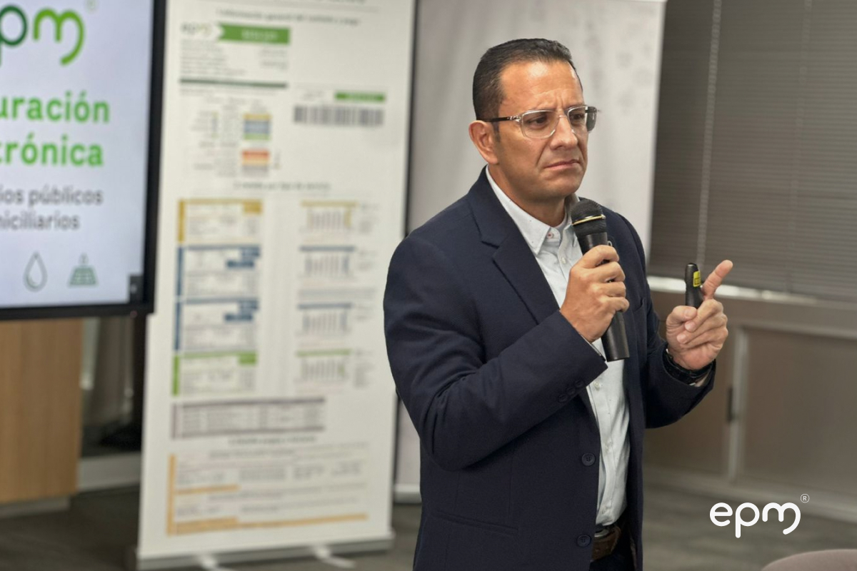 EPM inicia la facturación electrónica para sus usuarios de servicios públicos