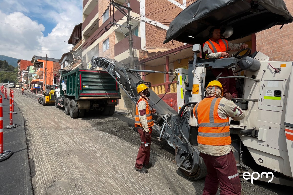Reposición de cables de alcantarillado