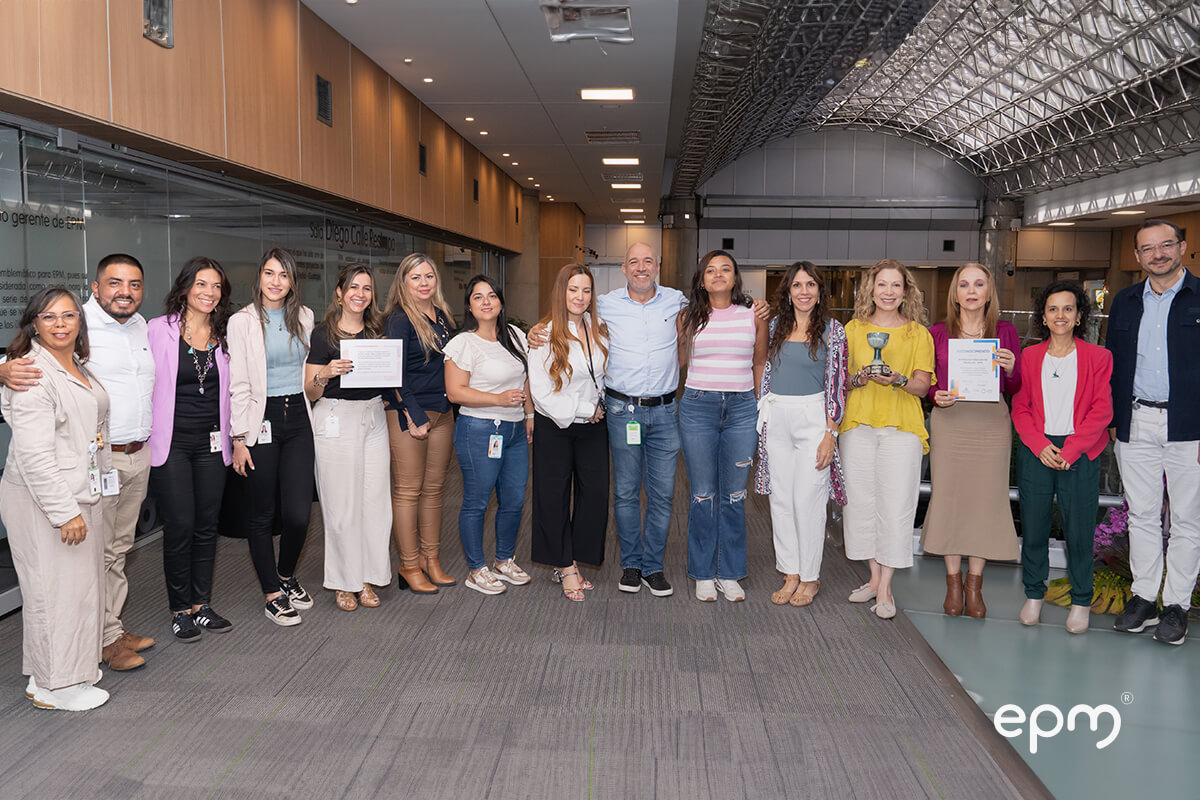 EPM recibe reconocimiento por su compromiso con la igualdad de género y la no discriminación