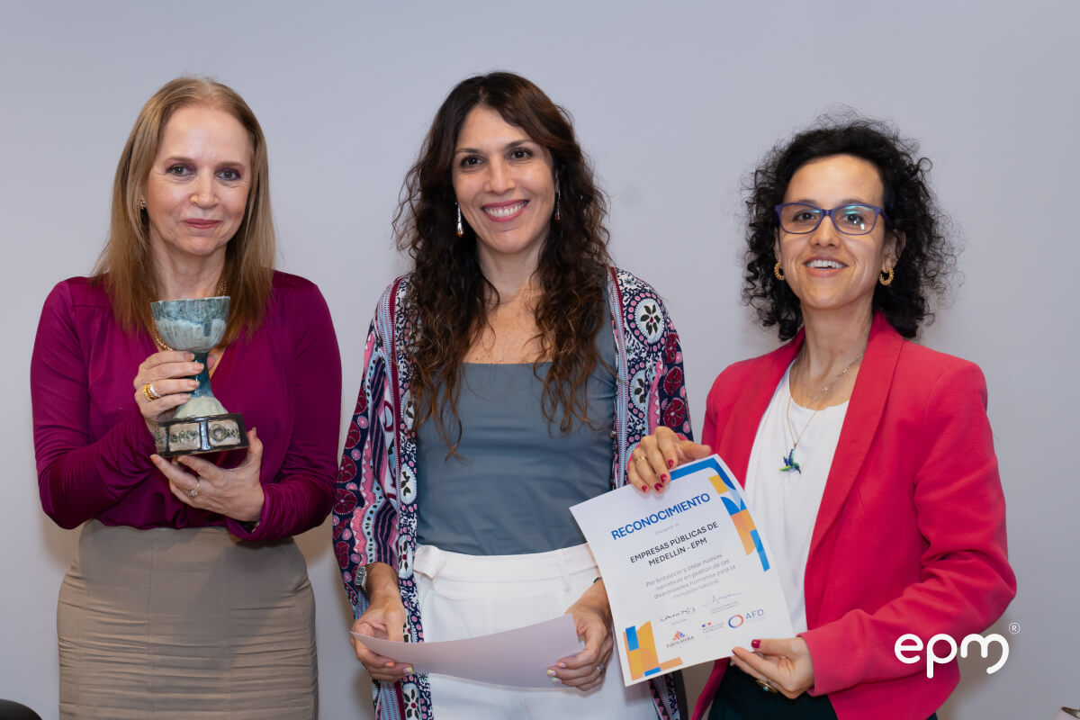 EPM recibe reconocimiento por su compromiso con la igualdad de género y la no discriminación