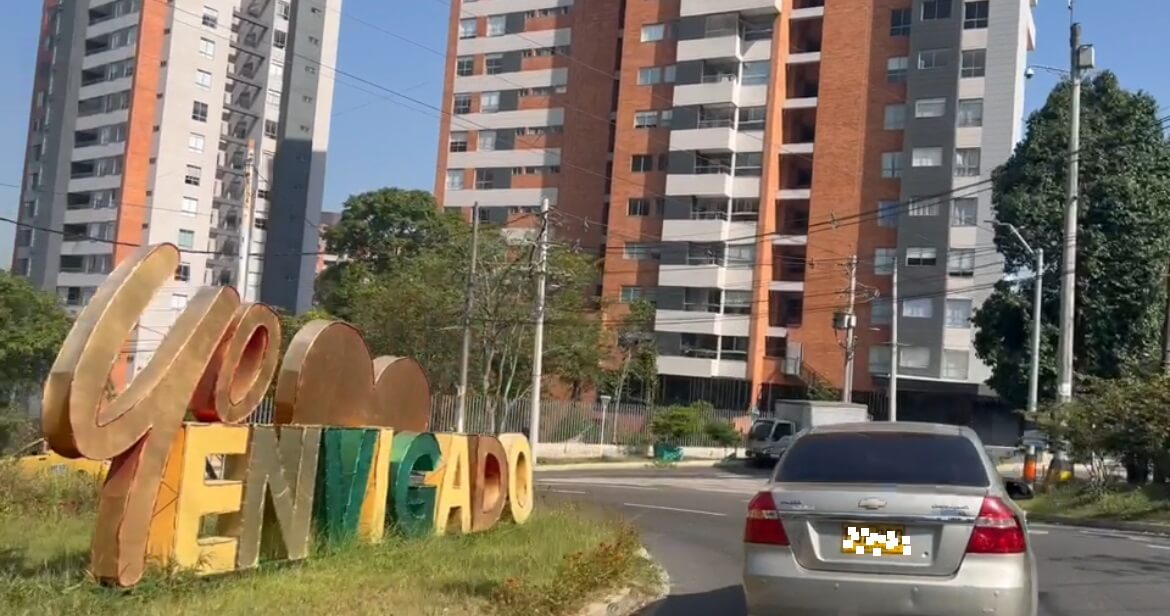 sistema de alcantarillado en el sector de la transversal Intermedia de Envigado