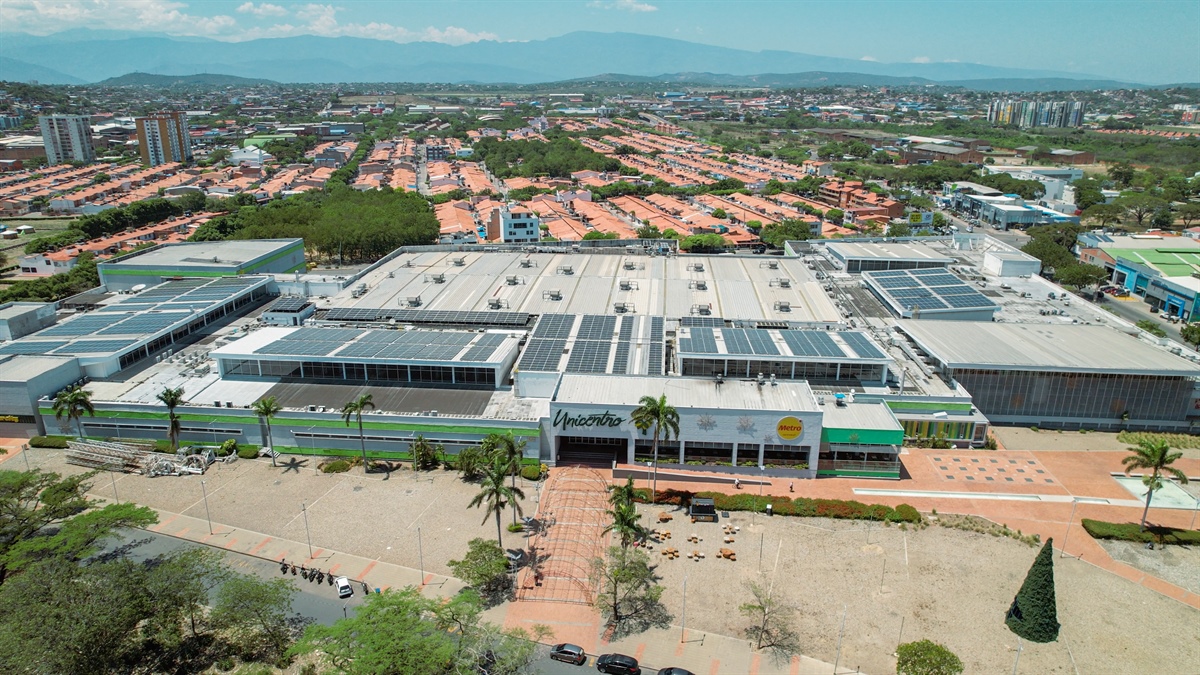 Unicentro Cúcuta se convierte en el sistema solar fotovoltaico de mayor capacidad instalado por EPM en un centro comercial