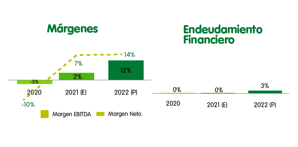 Endeudamiento financiero y márgenes