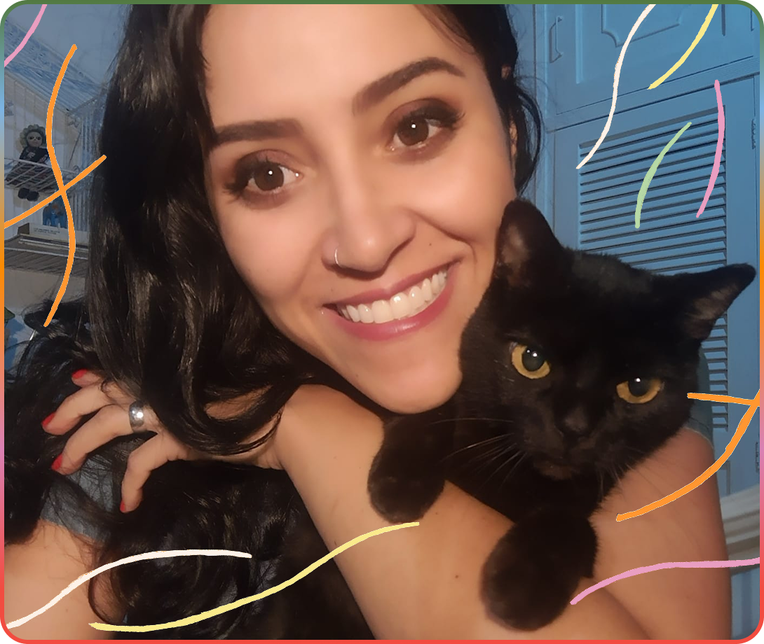 Fotografía de Marcela Guiral, bibliotecóloga y escritora.