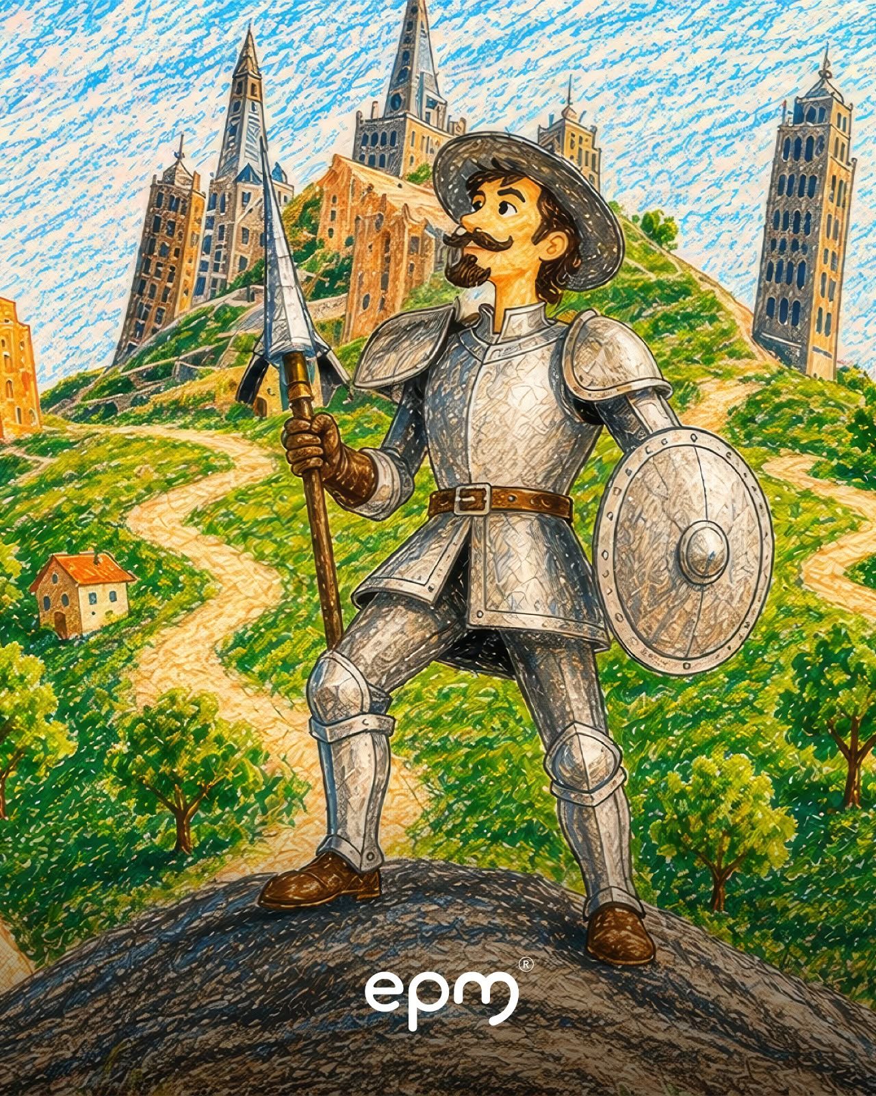 Ilustración de Don Quijote