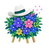 Ilustración de silleteros